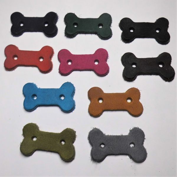 Lederstanzteil-Hundeknochen-zum-aufnieten-Fettleder-versch--Farben